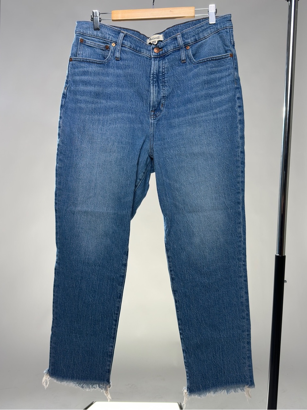 Madewell Straight Leg Perfect Vintage Jean plus size 33